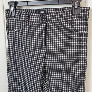 Have black and white plaid pants
